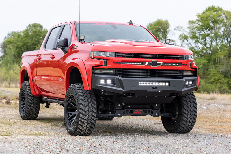 Bumper delantero Rough Country Chevrolet Silverado (19+)