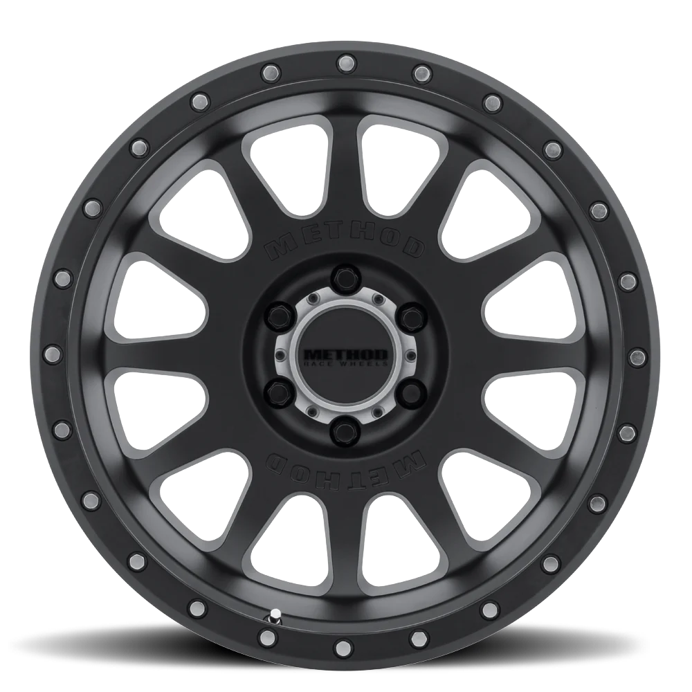 4 Llantas Method MR605 Matte Black 20x9" 6x135