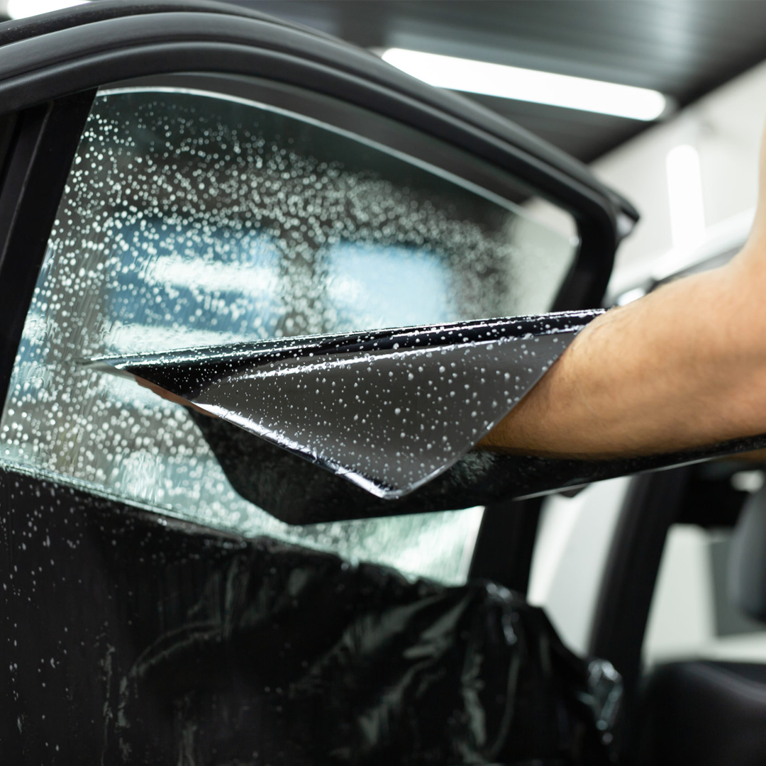 Laminas de seguridad con polarizado 22 micras camionetas MidSize