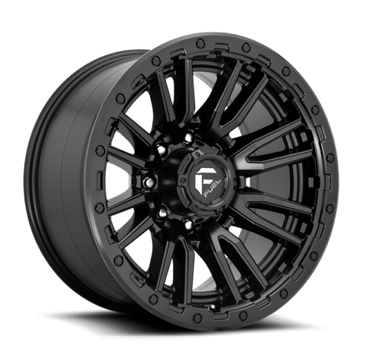 4 Llantas Fuel Rebel D679 Black 20x9" 8x165