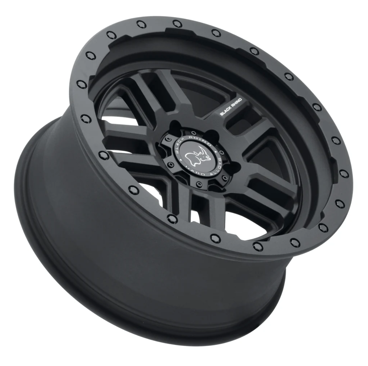 4 Llantas Black Rhino Barstow Matte Black 20x9" 6x135