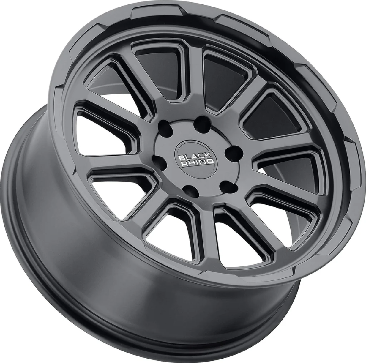 4 Llantas Black Rhino Chase Matte Black 17x8" 5x120