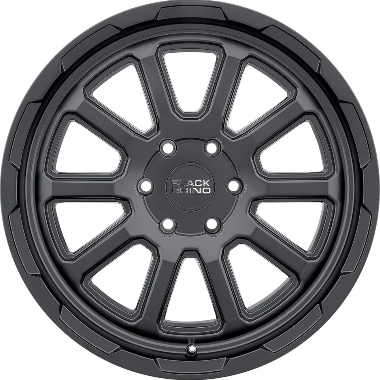 4 Llantas Black Rhino Chase Matte Black 17x8" 5x120