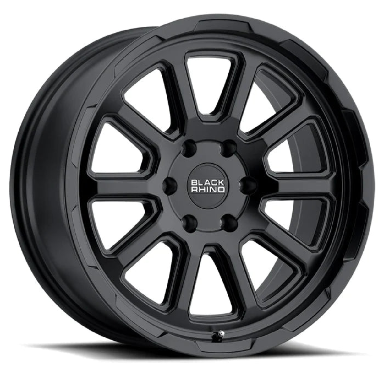 4 Llantas Black Rhino Chase Matte Black 17x8" 5x120