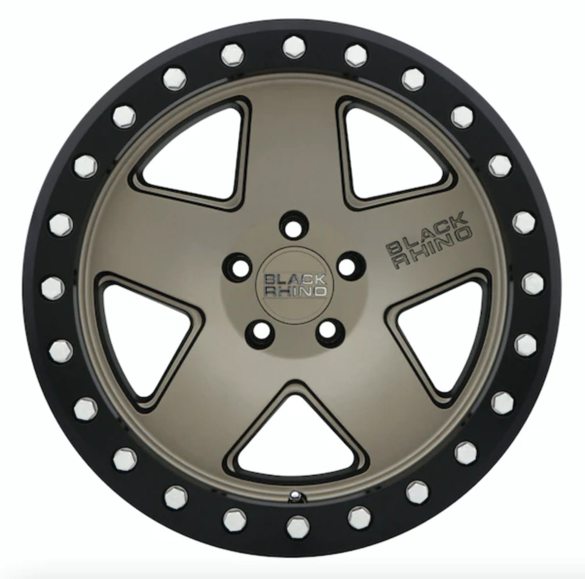 4 Llantas Black Rhino Crawler BeadLock Matte Bronze 17x8,5" 6x139,7