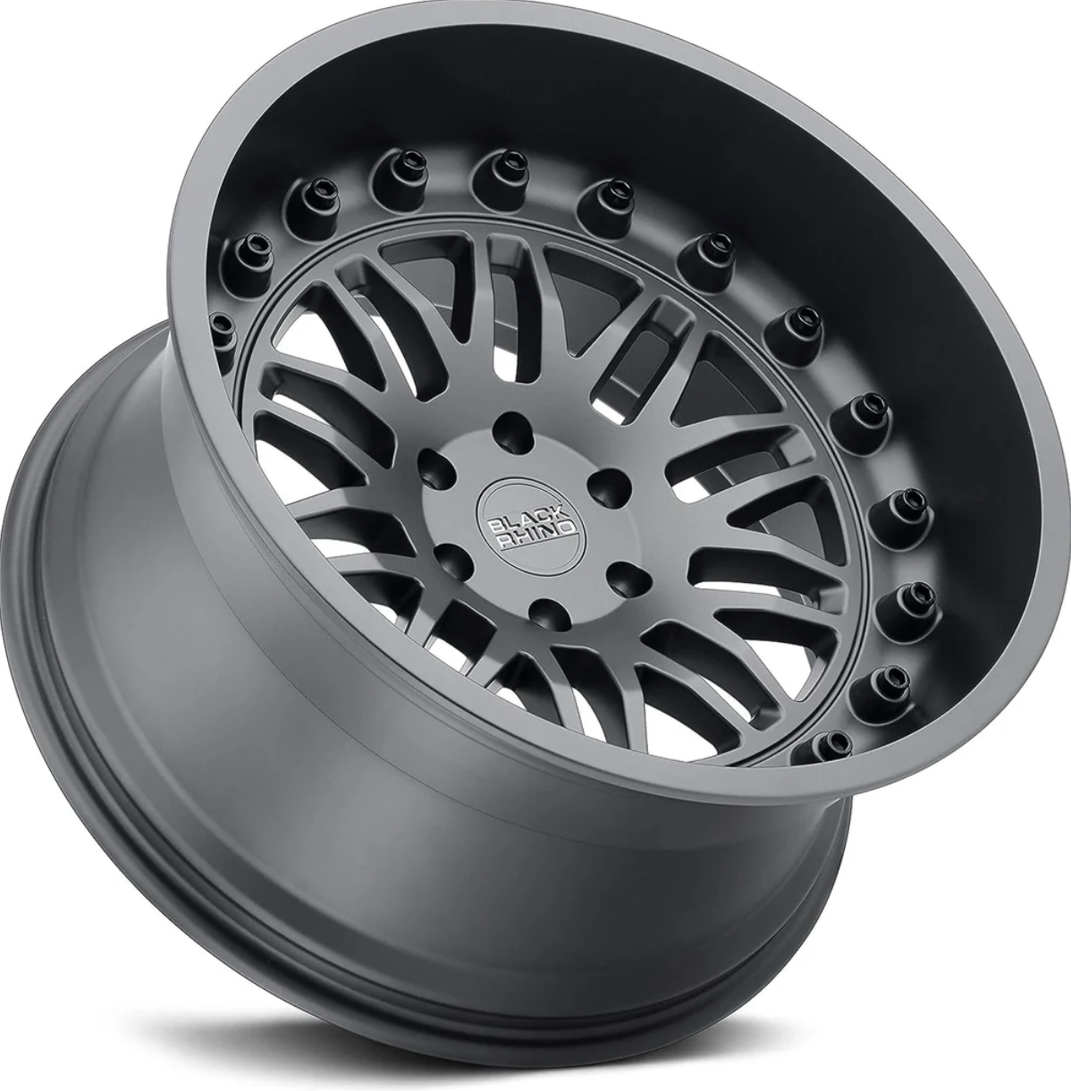 4 Llantas Black Rhino Fury Matte GunMetal 17x9,5" 6x139,7