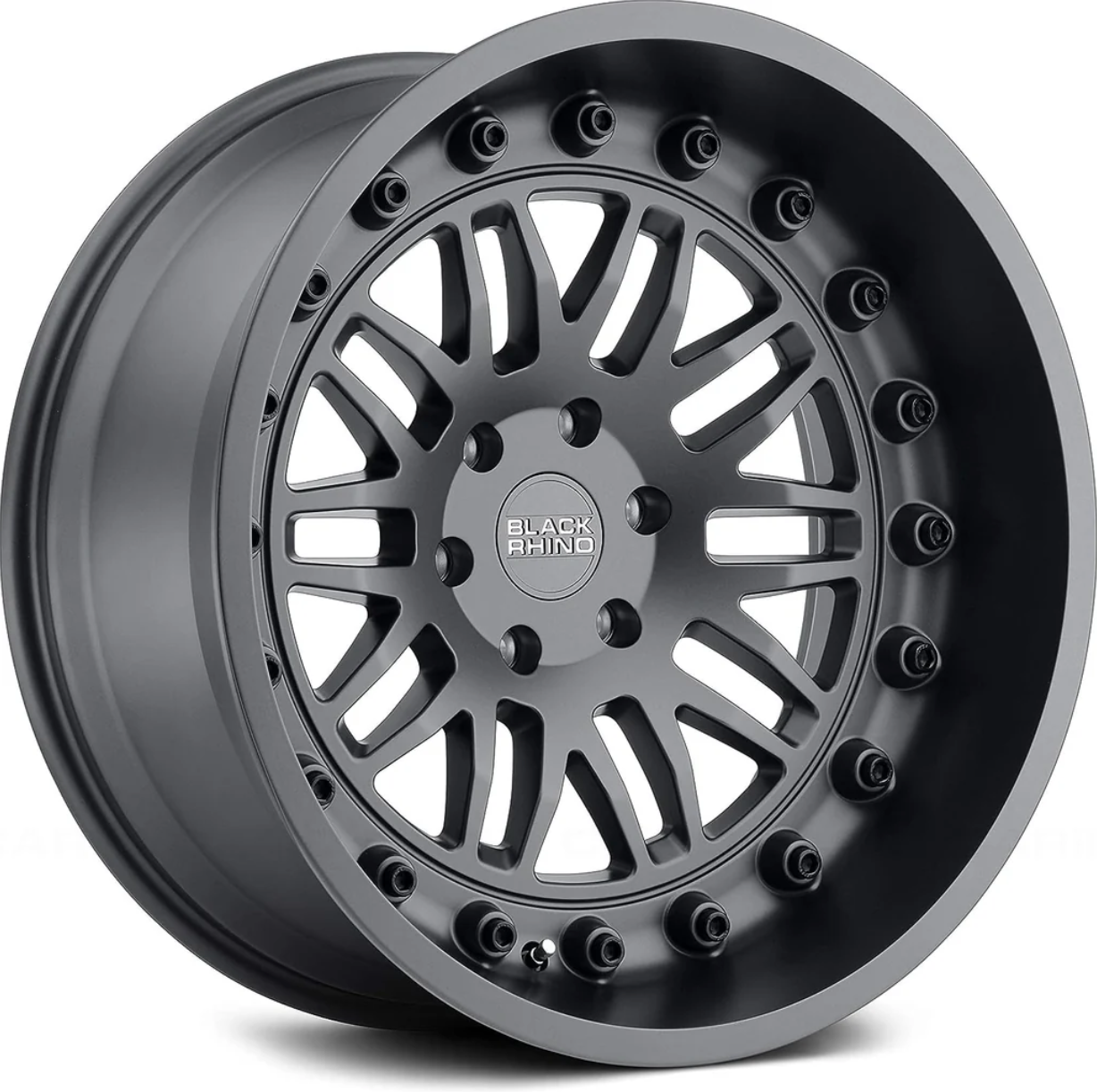 4 Llantas Black Rhino Fury Matte GunMetal 17x9,5" 6x139,7