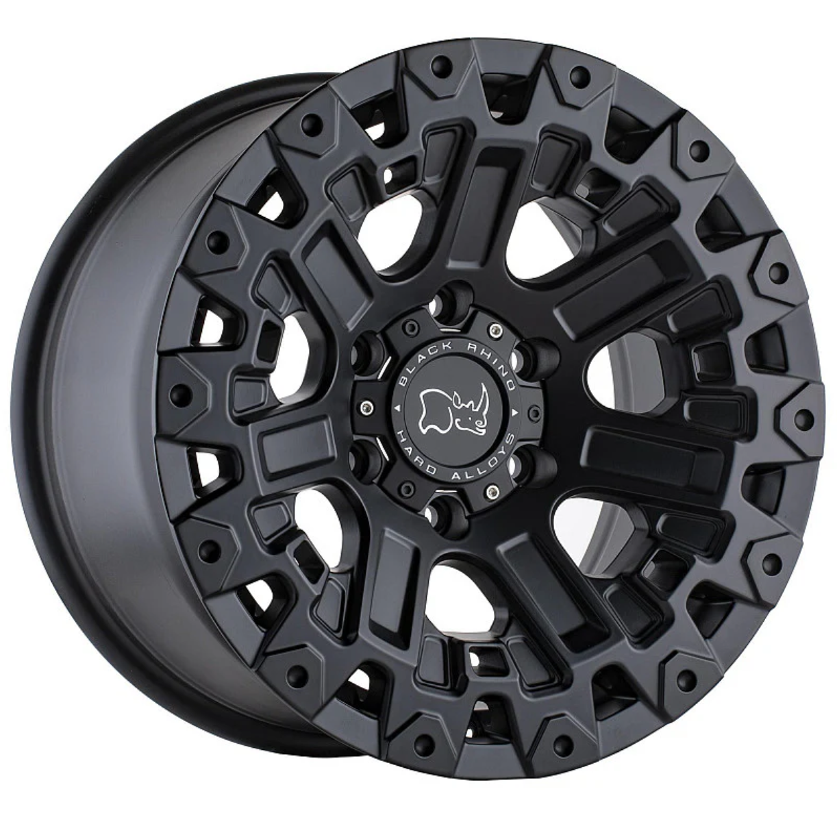 4 Llantas Black Rhino Ozark Matte Black 17x9,5" 6x114,3