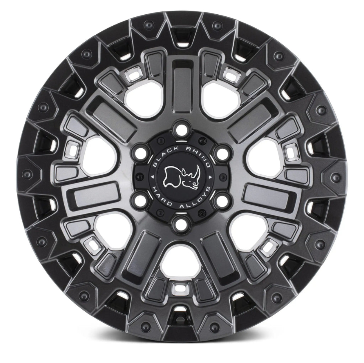 4 Llantas Black Rhino Ozark Matte Black 17x9,5" 6x114,3
