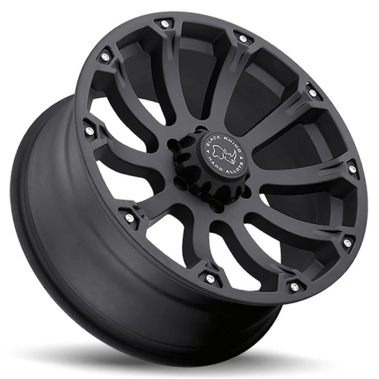 4 Llantas Black Rhino SideWinder Matte Black 20x9" 6x139,7