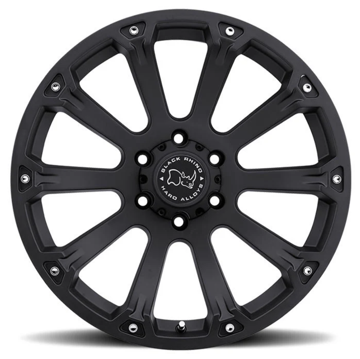 4 Llantas Black Rhino SideWinder Matte Black 20x9" 6x139,7