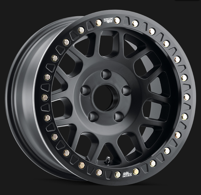 Llanta DIRTY LIFE 9312 BEADLOCKS 17×9 / 6x139mm / -38 / Matte Black / 4 unidades