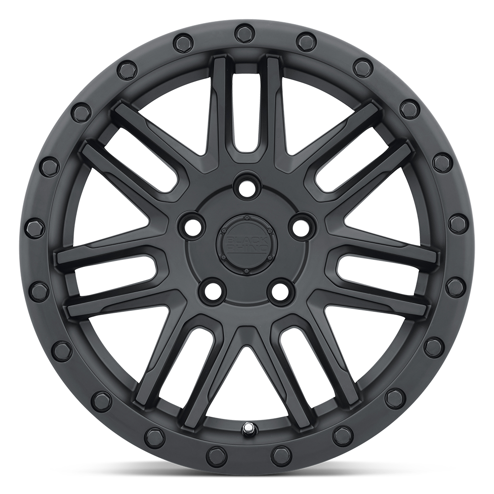 4 Llantas Black Rhino Arches Matte Black 15x7" 5x100