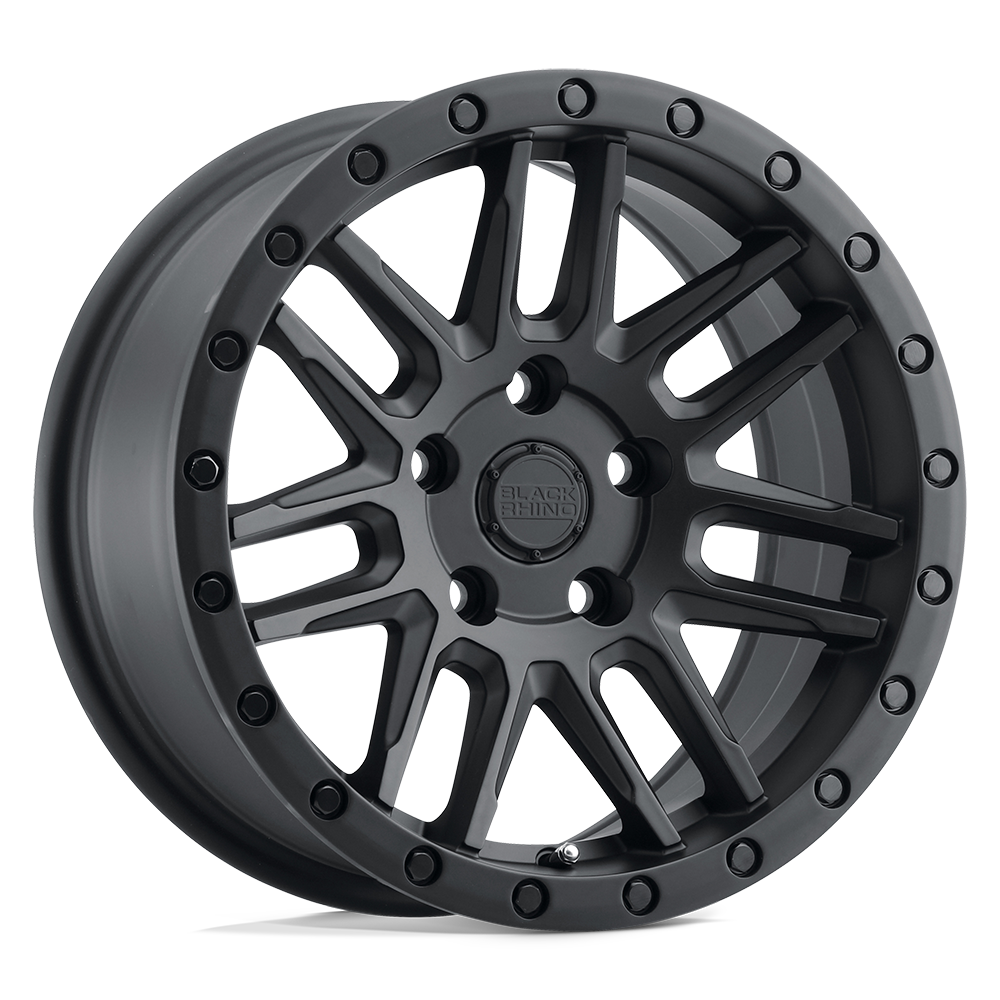 4 Llantas Black Rhino Arches Matte Black 15x7" 5x100