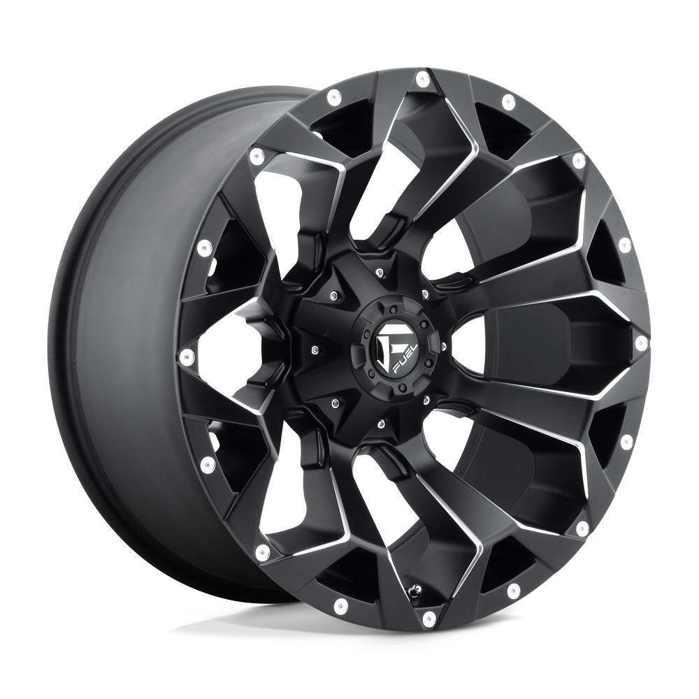4 Llantas Fuel Assault D546 Black 18x9" 5x139,7