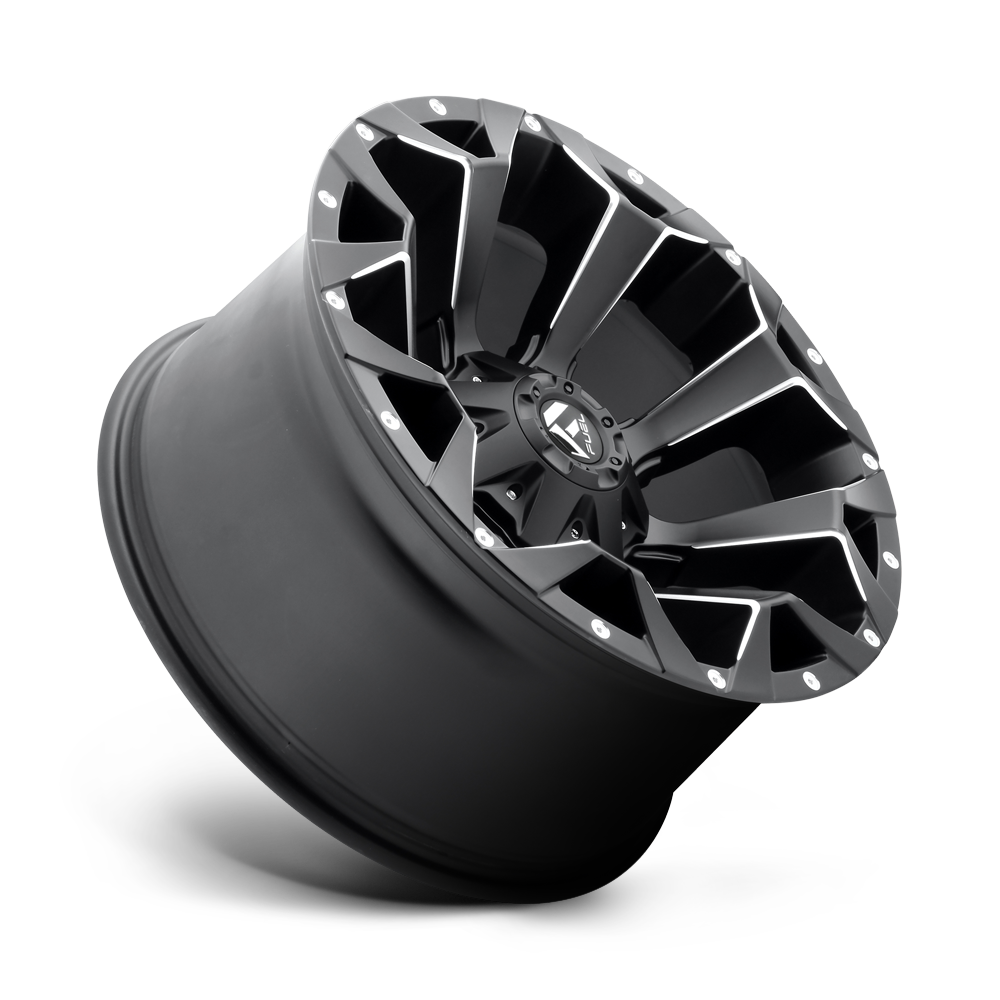 4 Llantas Fuel Assault D546 Black 18x9" 5x139,7