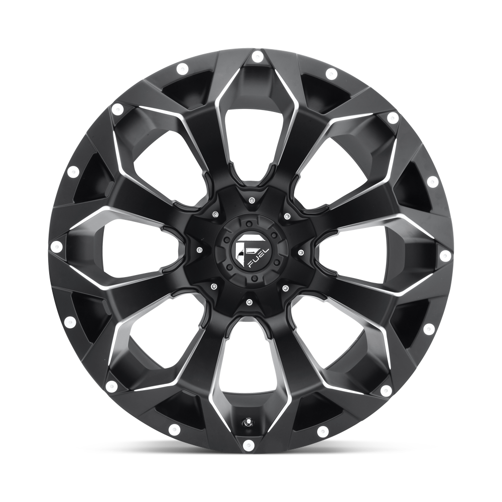 4 Llantas Fuel Assault D546 Black 18x9" 5x139,7