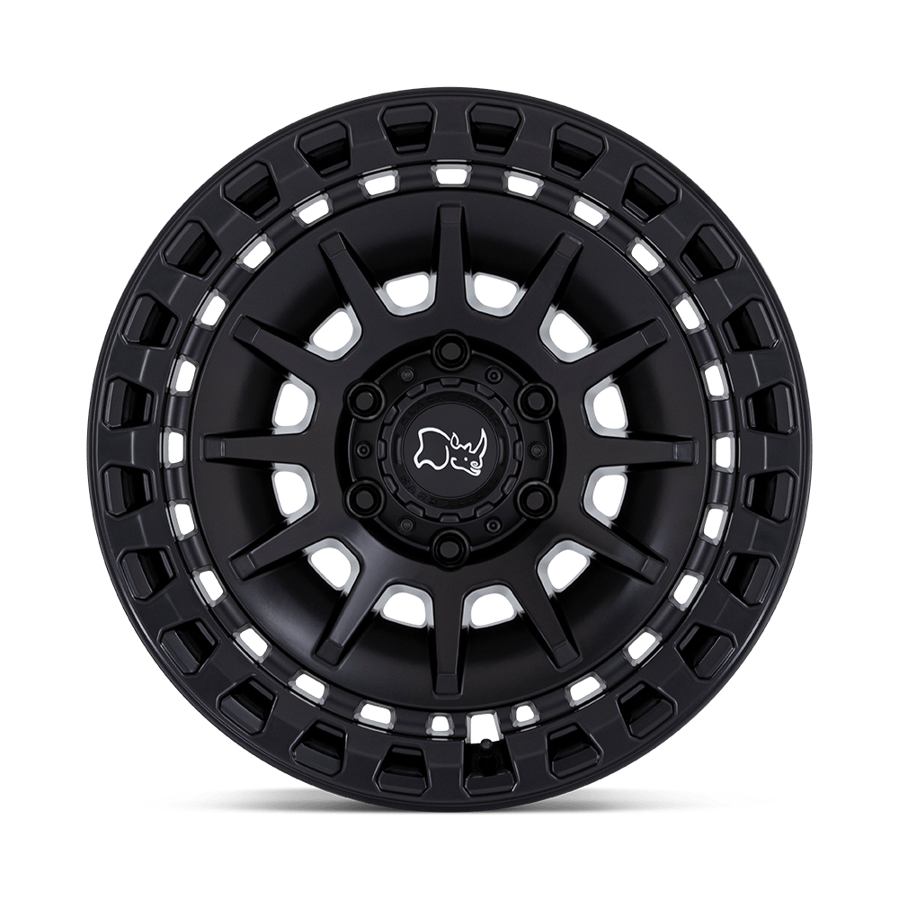4 Llantas Black Rhino Barrage Matte Black 17x8,5" 6x139,7