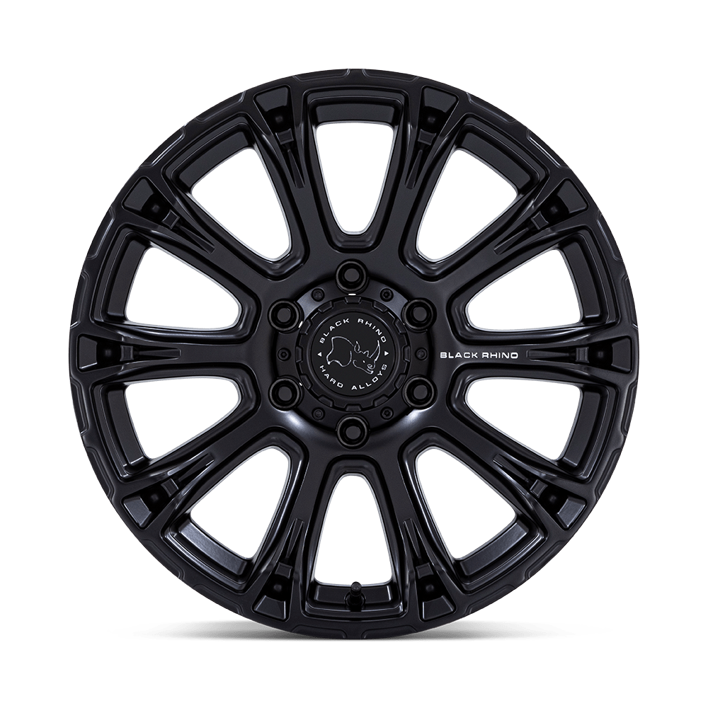 4 Llantas Black Rhino DiamondBack Matte Black 17x9" 6x139,7
