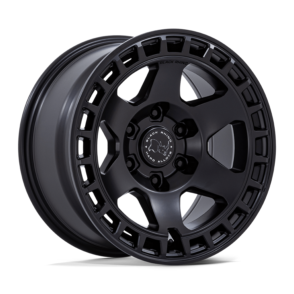 4 Llantas Black Rhino Bahari Matte Black 17x8,5" 6x139,7