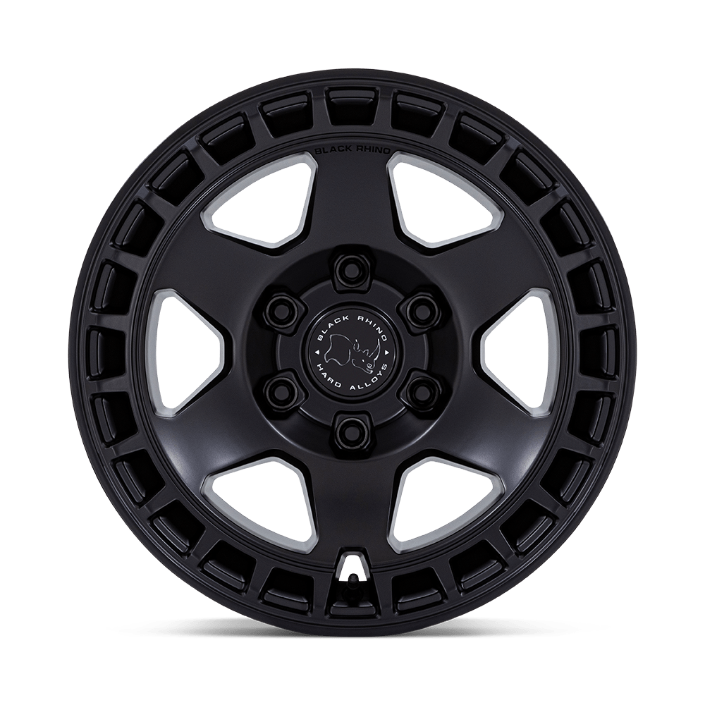 4 Llantas Black Rhino Bahari Matte Black 17x8,5" 6x139,7
