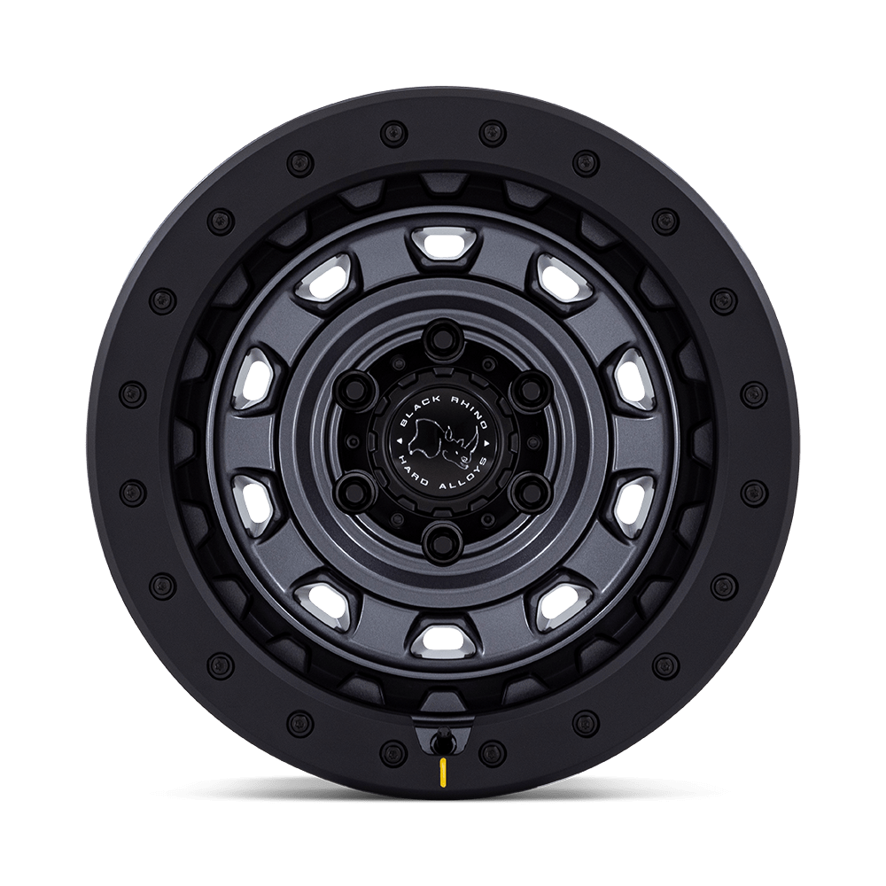 4 Llantas Black Rhino Xplorer Matte GunMetal w/ Matte Black Lip 17x9" 6x139,7