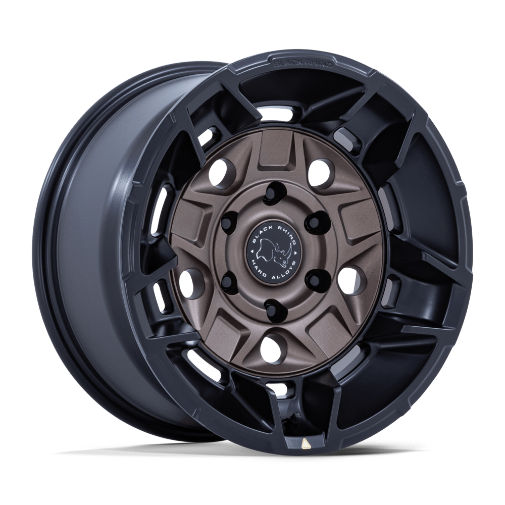 4 Llantas Black Rhino Guard Burnt Bronze w/ Matte Black Lip 17x8,5 6x139,7