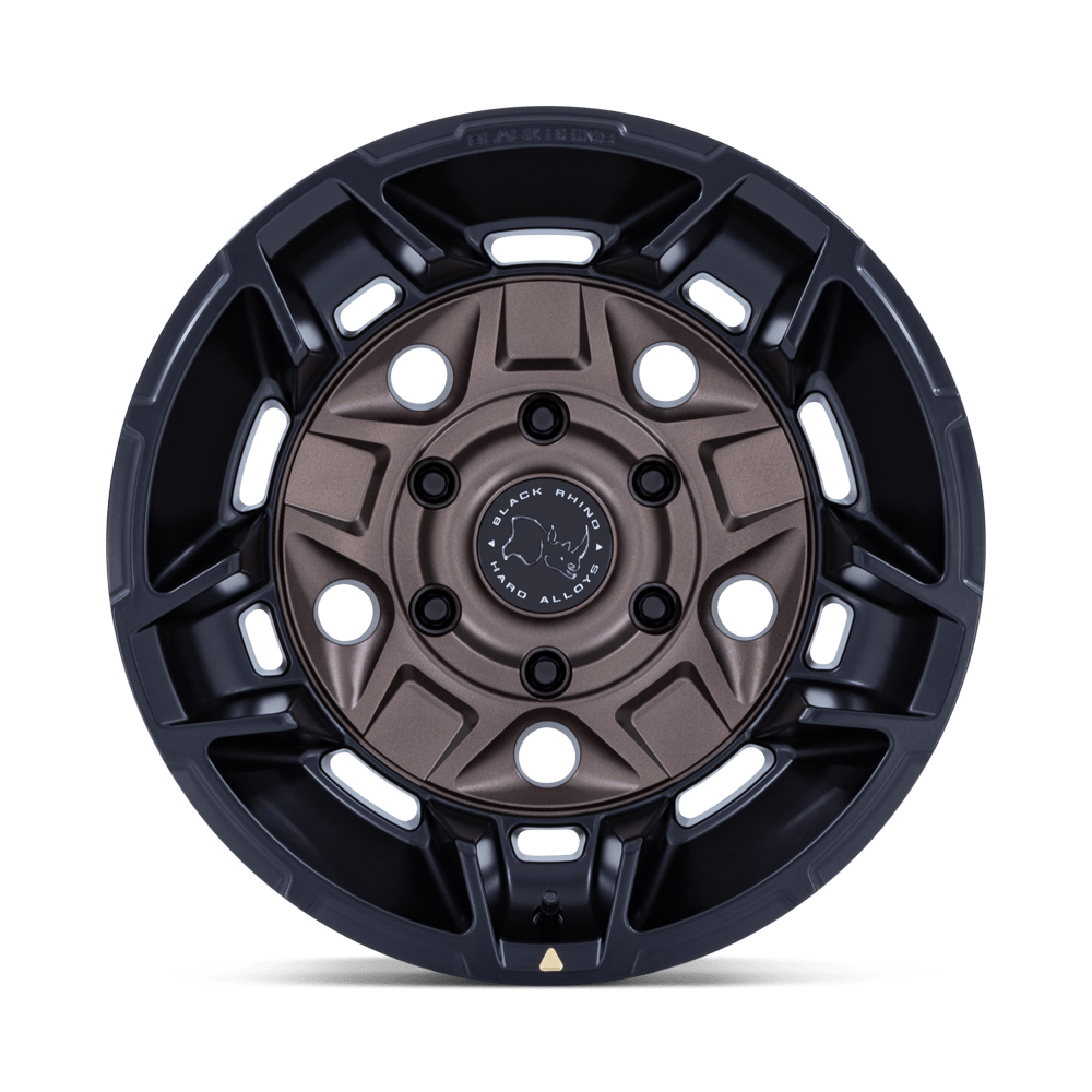 4 Llantas Black Rhino Guard Burnt Bronze w/ Matte Black Lip 17x8,5 6x139,7