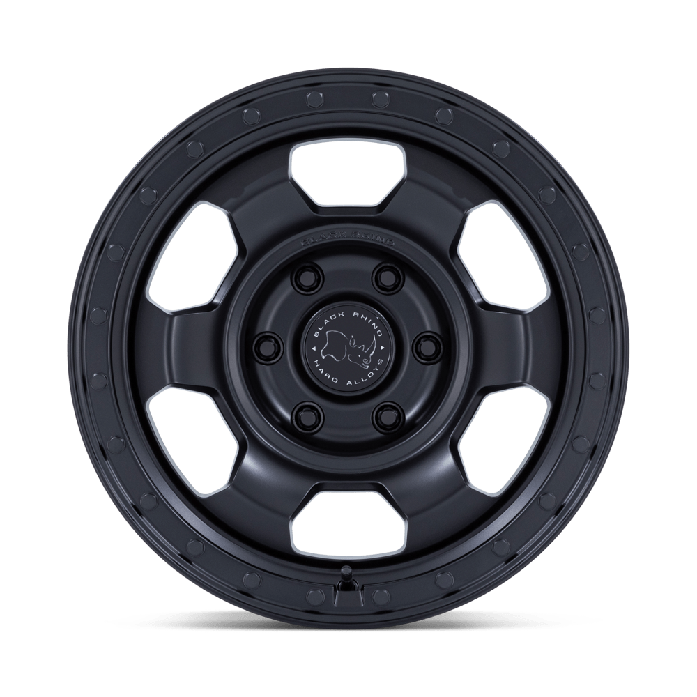 4 Llantas Black Rhino Trooper Matte Black 17x8,5" 6x139,7