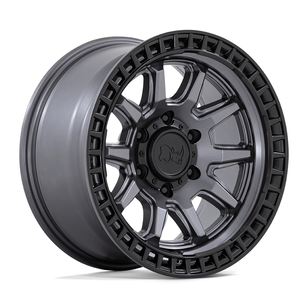 4 Llantas Black Rhino Calico Matte GunMetal 17x8,5" 6x139,7