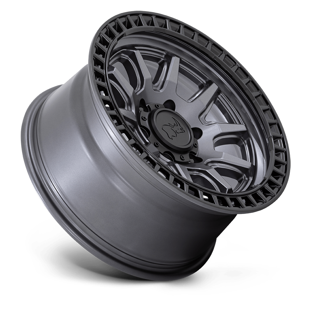 4 Llantas Black Rhino Calico Matte GunMetal 17x8,5" 6x139,7