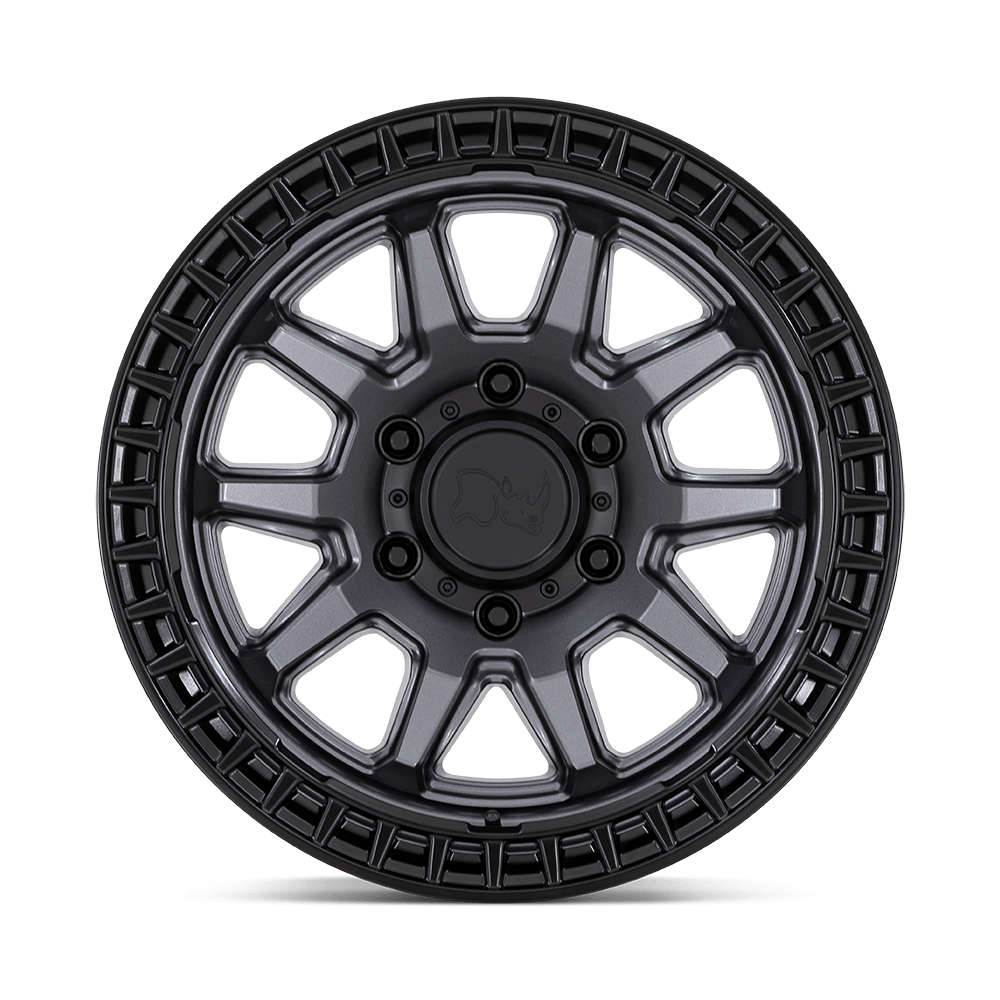 4 Llantas Black Rhino Calico Matte GunMetal 17x8,5" 6x139,7