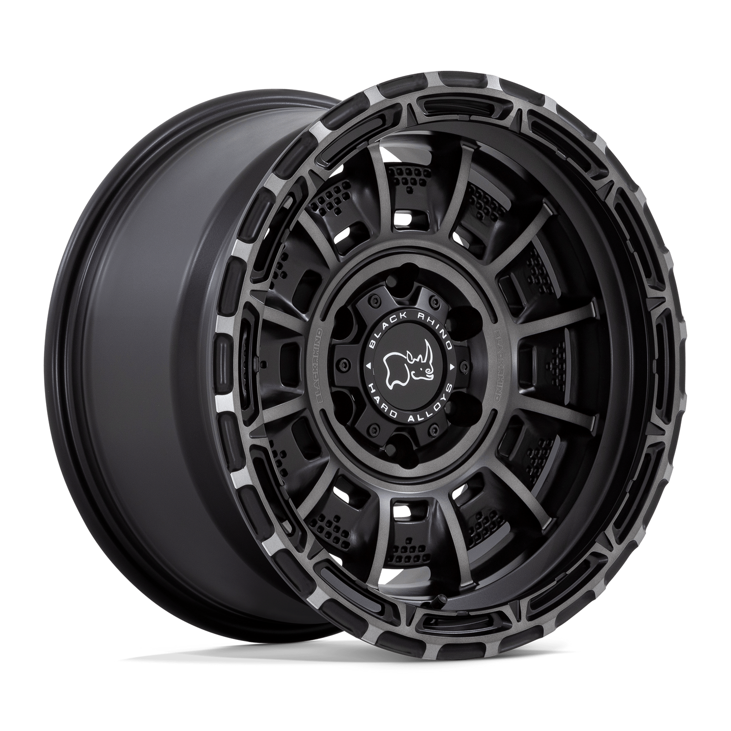 4 Llantas Black Rhino Legion Matte Black 17x9" 5x127