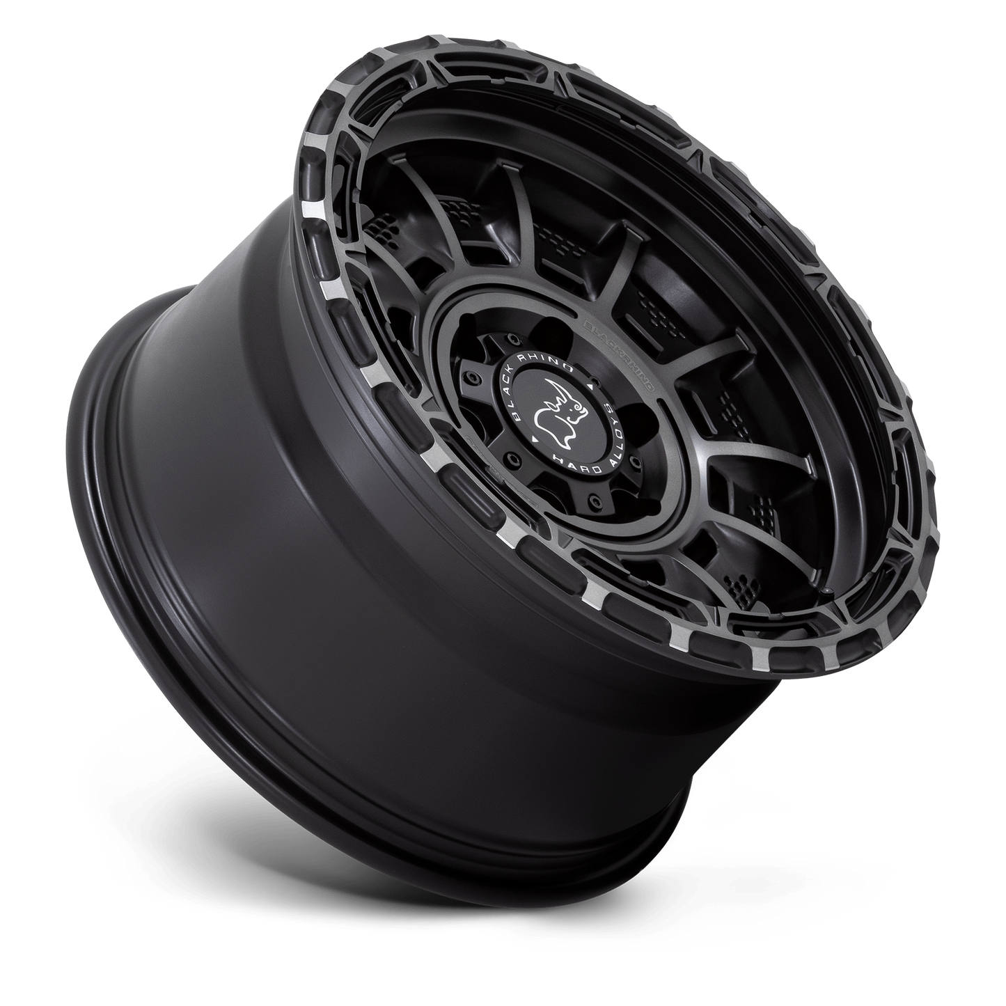 4 Llantas Black Rhino Legion Matte Black 17x9" 5x127