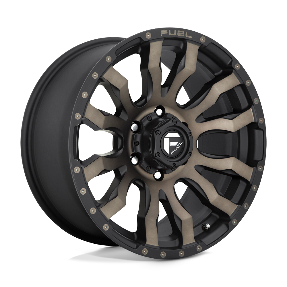 4 Llantas Fuel Blitz D674 DDT 18x9" 6x139,7