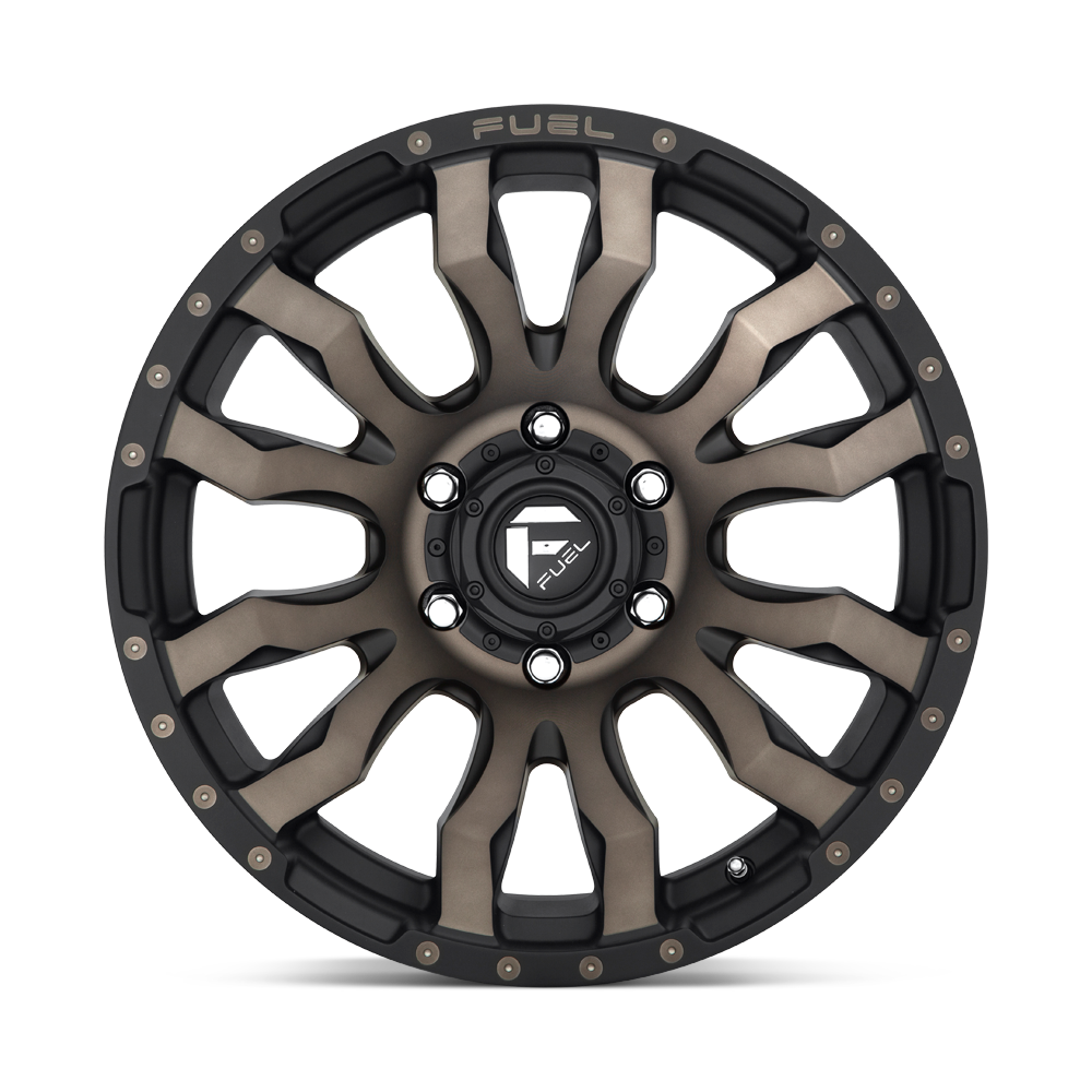 4 Llantas Fuel Blitz D674 DDT 18x9" 6x139,7