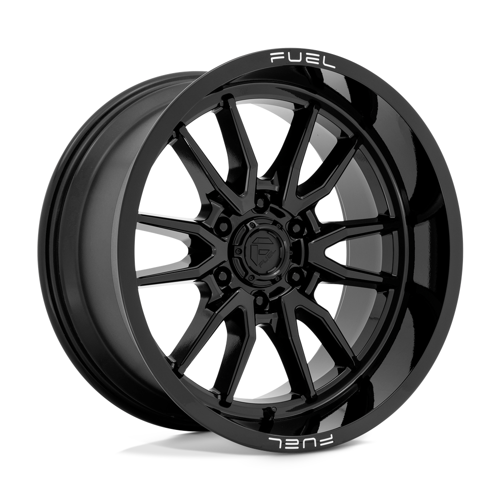 4 Llantas Fuel Clash 6 D760 Black 17x9" 6x139,7