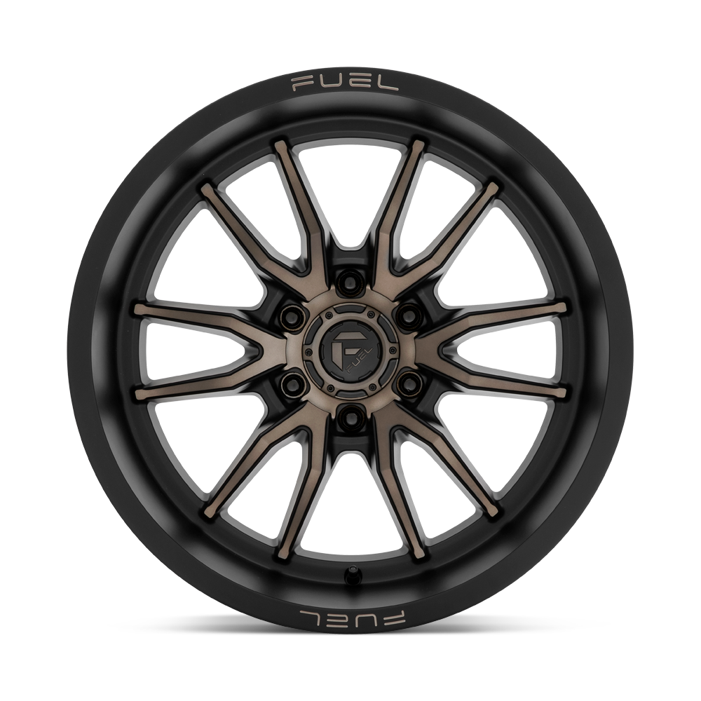 4 Llantas Fuel Clash 6 D762 Dark Gray 20x10" 6x135