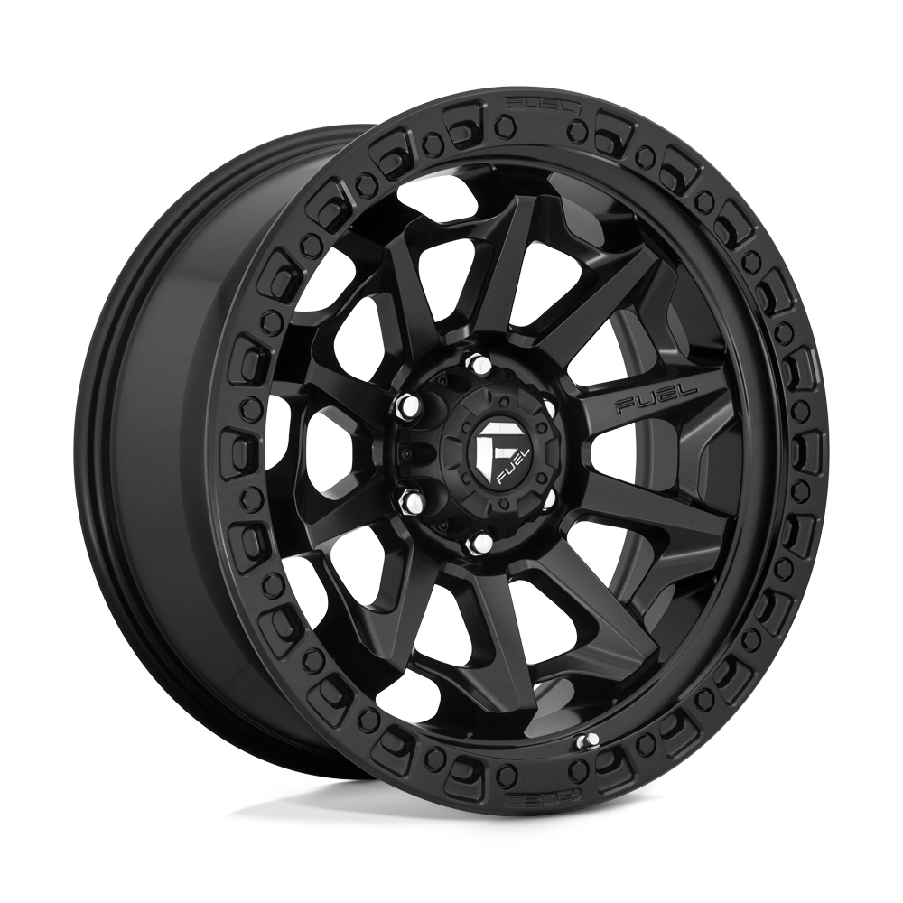 4 Llantas Fuel Covert D694 Black 20x10" 6x135
