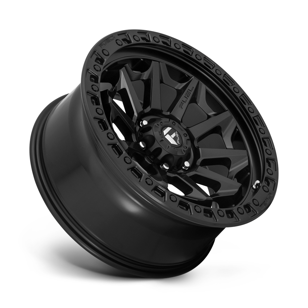4 Llantas Fuel Covert D694 Black 20x10" 6x135