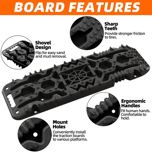 Tabla de recuperación con base Hi Lift negra All Top