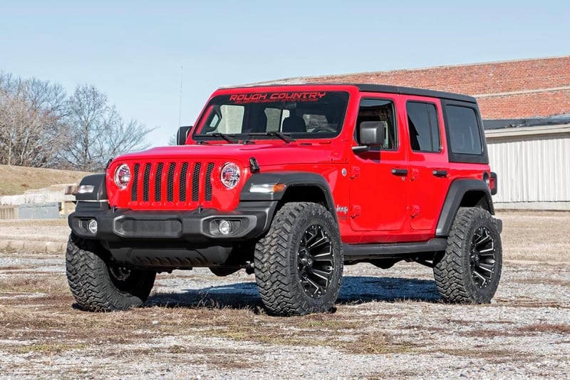 Kit de suspensión completa 2.5" Rough Country N3 Jeep Wrangler JL 2P (19+)