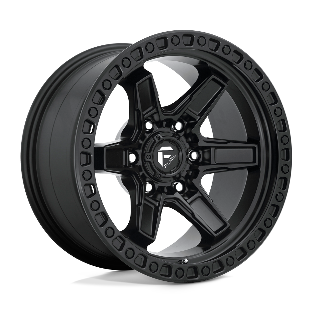 4 Llantas Fuel Kicker D697 Black 17x9" 6x139,7