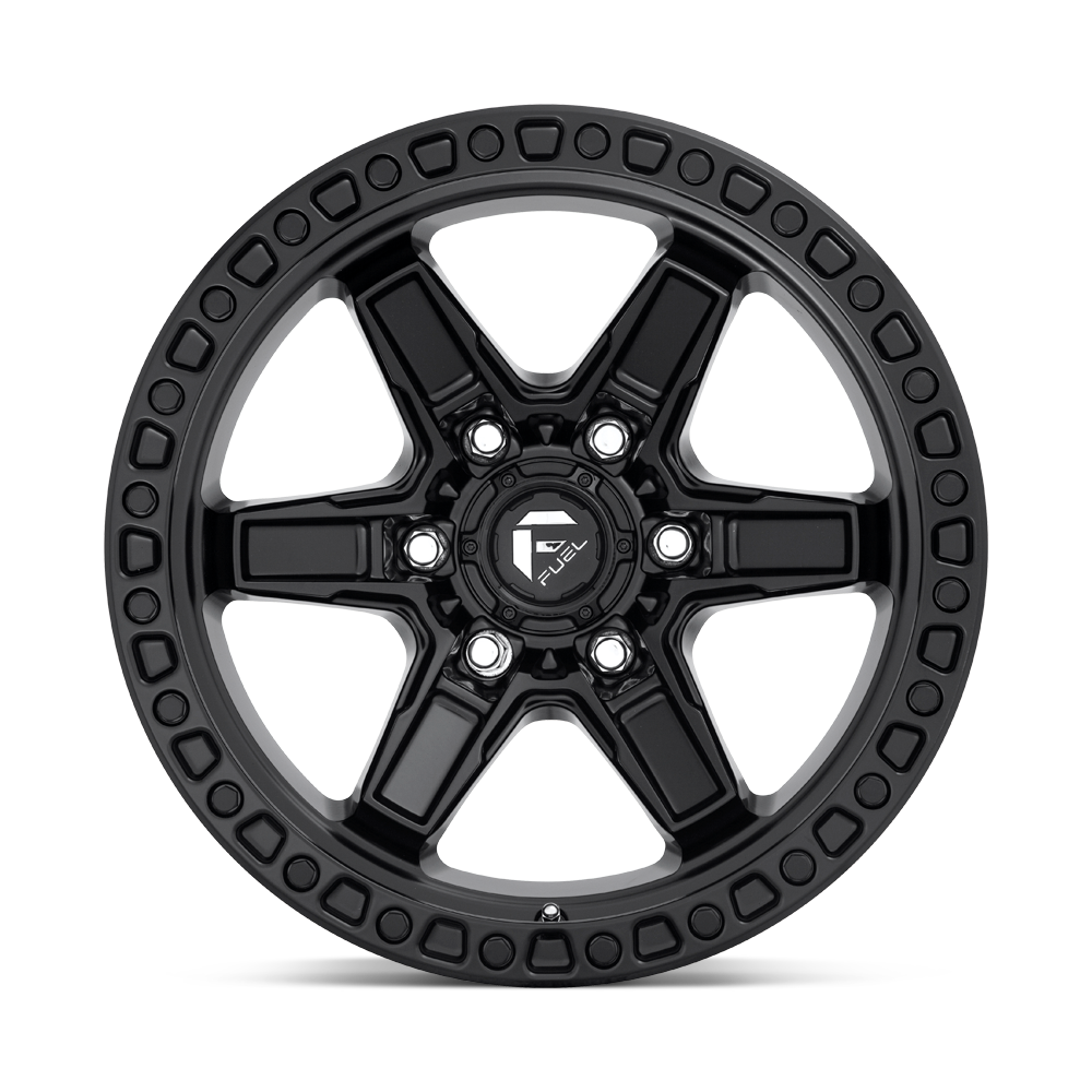 4 Llantas Fuel Kicker D697 Black 17x9" 6x139,7