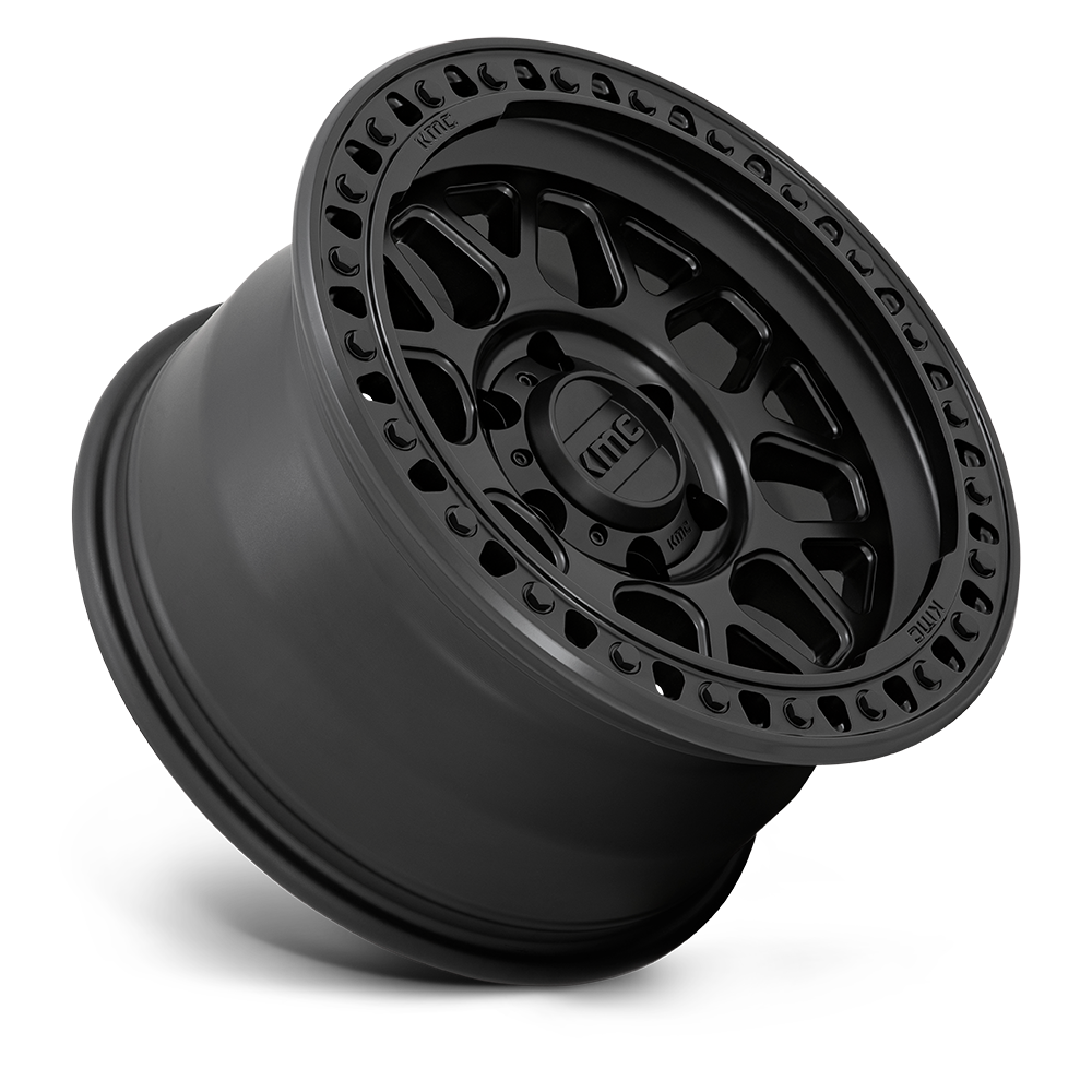 4 Llantas KMC KM549 GRS Satin Black 17x9" 6x139,7