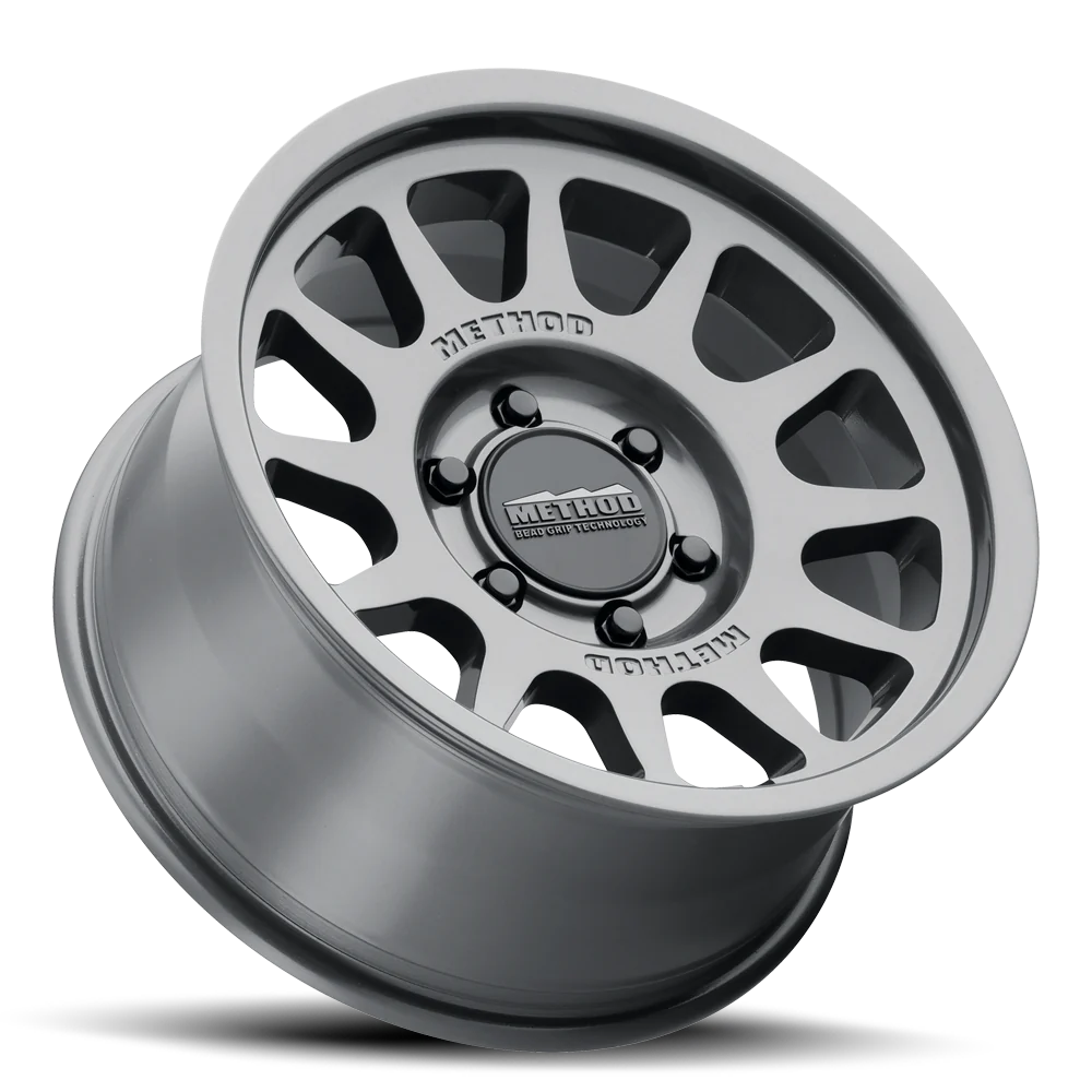 4 Llantas Method MR703 BeadGrip Gloss Titanium 17x9" 6x139,7