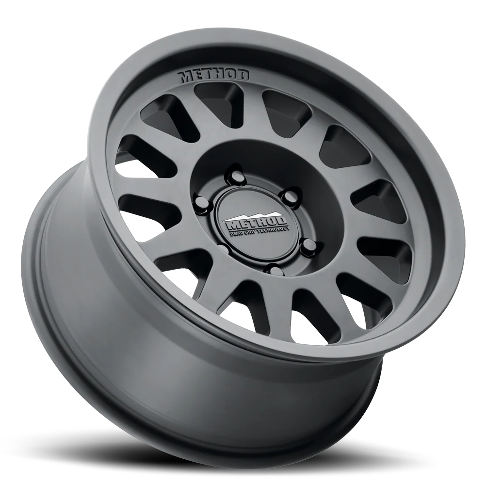 4 Llantas Method MR704 BeadGrip Matte Black 17x8,5 6x135