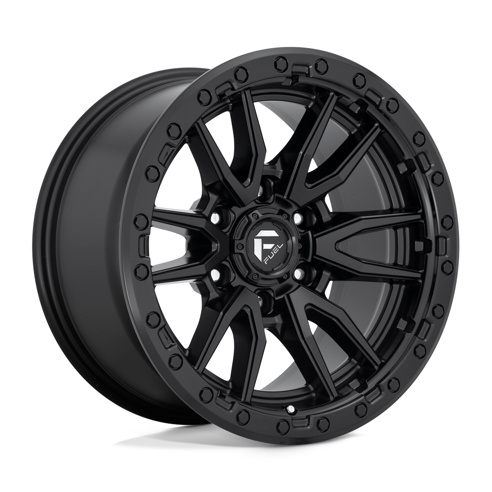 4 Llantas Fuel Rebel D679 Black 20x9" 6x139,7