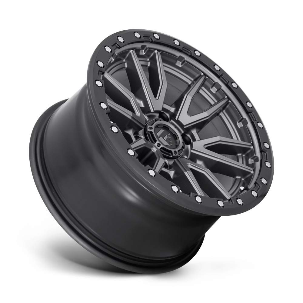 4 Llantas Fuel Rebel D680 Gray 20x9" 6x139,7