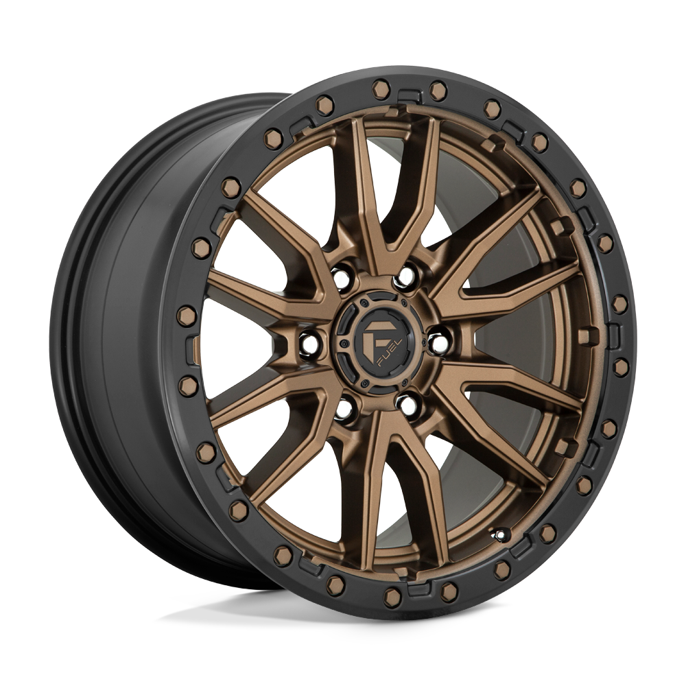 4 Llantas Fuel Rebel D681 Bronze 20x9" 6x139,7